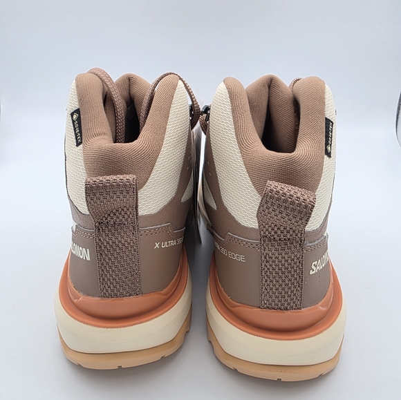 Salomon X Ultra 360 Edge Mid GTX Women’s Boots Shortbread New 474627 - Picture 3 of 5